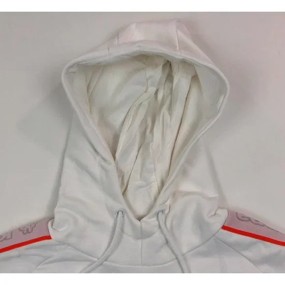 Kappa Logo Tape Apet 2 Mens XL White Regular Fit Pullover Hoodie Sweatshirt - Picture 3 of 12